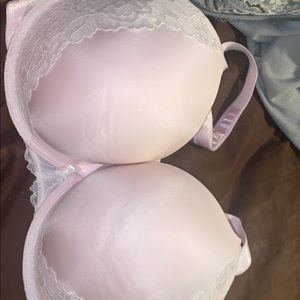 Pink bra